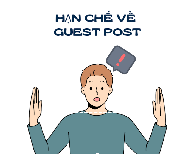 Hạn chế của dịch vụ Guest Post